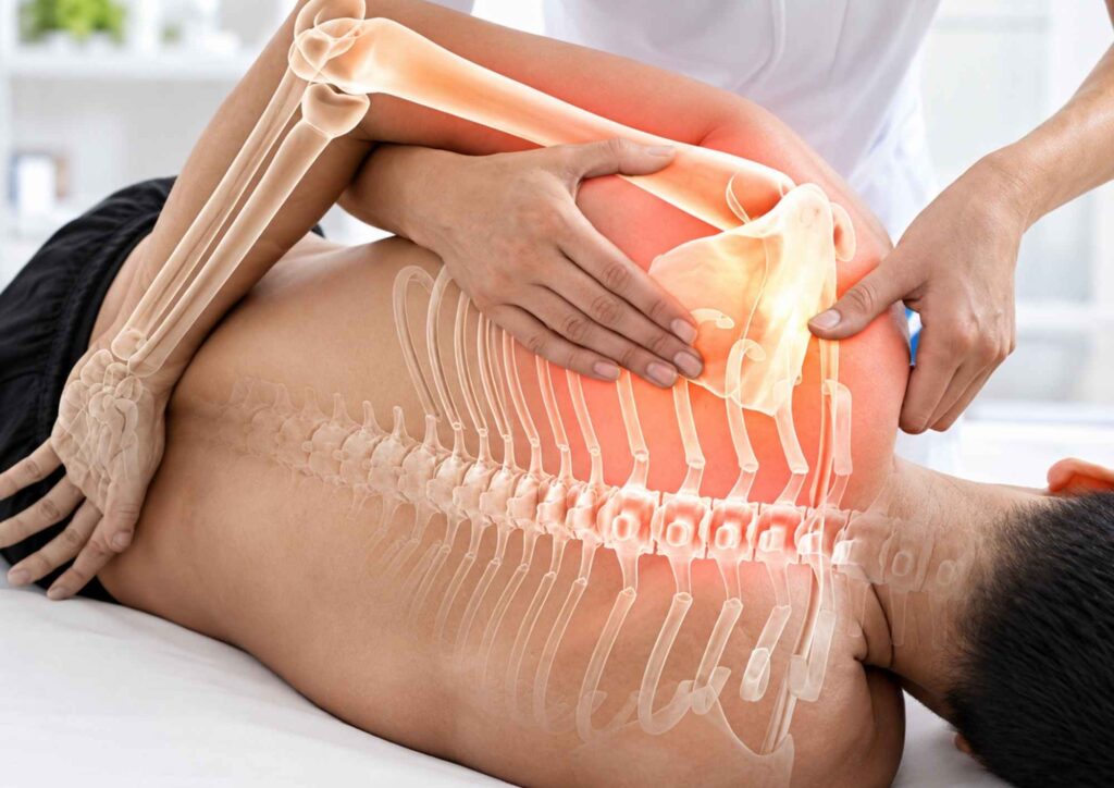 ách massage tinh dầu giảm đau xương khớp vai lưng hiệu quả