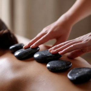 Trải nghiệm kết hợp massage Aroma và đá nóng tại Aman Spa giúp giảm căng thẳng, thư giãn cơ bắp và lưu thông khí huyết.